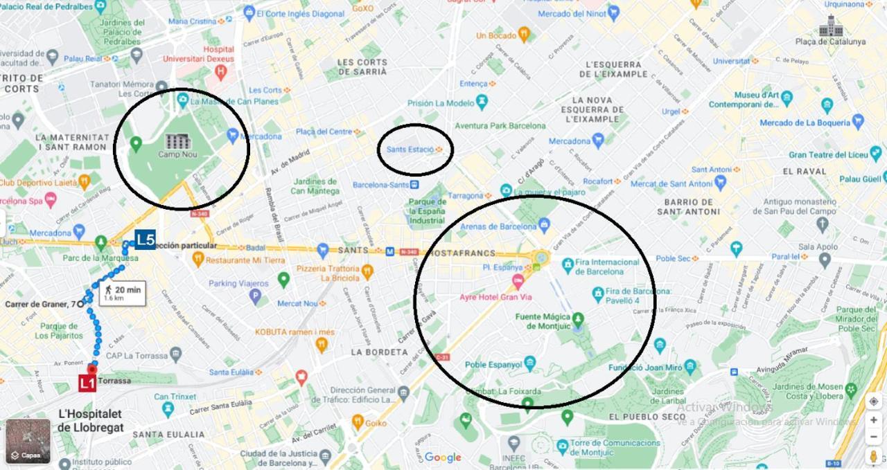 Apartaments B O D Collblanc L'Hospitalet de Llobregat Kültér fotó
